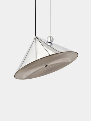 Pose Large Pendant Light Silver