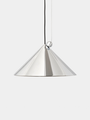 Pose Large Pendant Light Silver