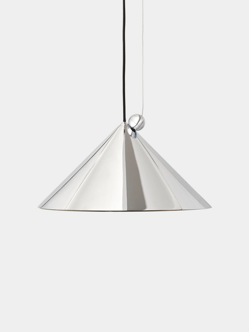 Pose Large Pendant Light Silver