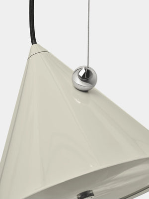 Pose Small Pendant Light Putty