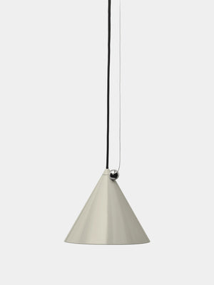 Pose Small Pendant Light Putty