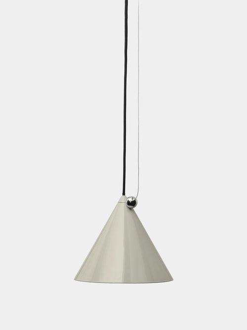Pose Small Pendant Light Putty
