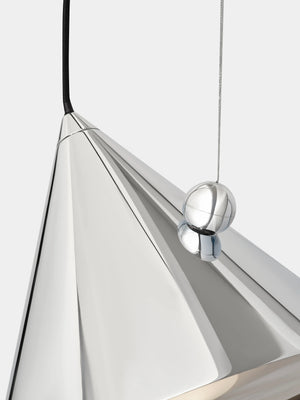 Pose Small Pendant Light Silver
