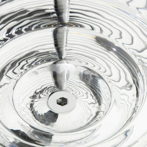 Press Medium Sphere Pendant Clear