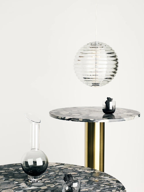 Press Medium Sphere Pendant Clear