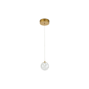 Sing Pendant Gold