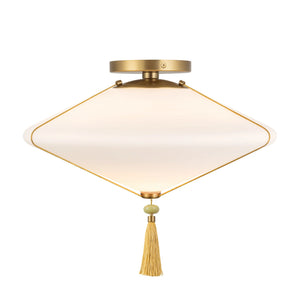 Reeve Gold Semi-Flush Mount