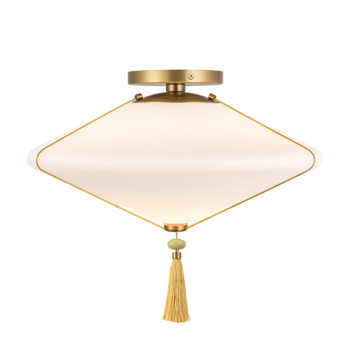 Reeve Gold Semi-Flush Mount