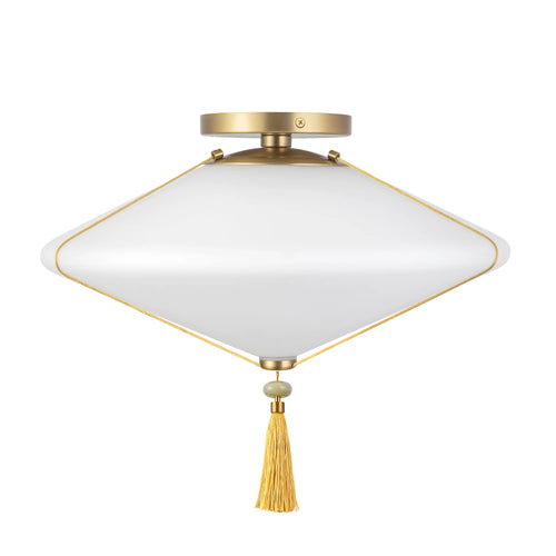 Reeve Gold Semi-Flush Mount