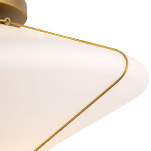 Reeve Gold Semi-Flush Mount