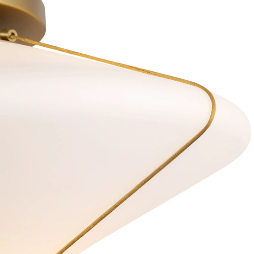 Reeve Gold Semi-Flush Mount