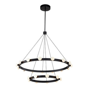 Rezz II Chandelier Black
