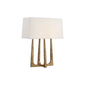 Scala Hand-Forged Bedside Lamp Gold