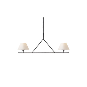 Cesta Large Linear Chandelier Iron