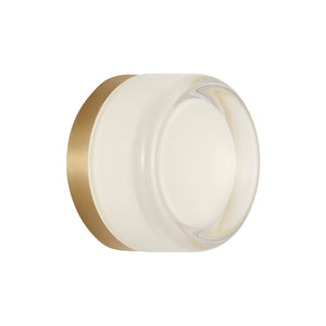 Tatum Wall Sconce Brass/Milk Glass