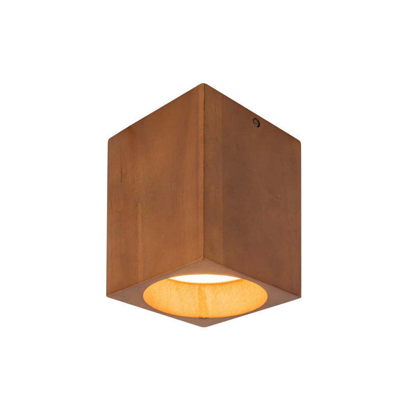 Bosco Oak Semi-Flush Mount Medium