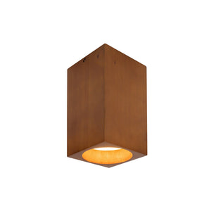 Bosco Oak Semi-Flush Mount Large