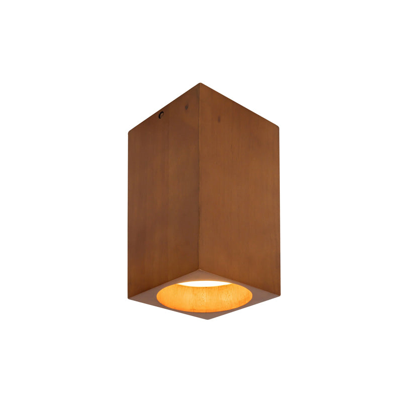 Bosco Oak Semi-Flush Mount Large