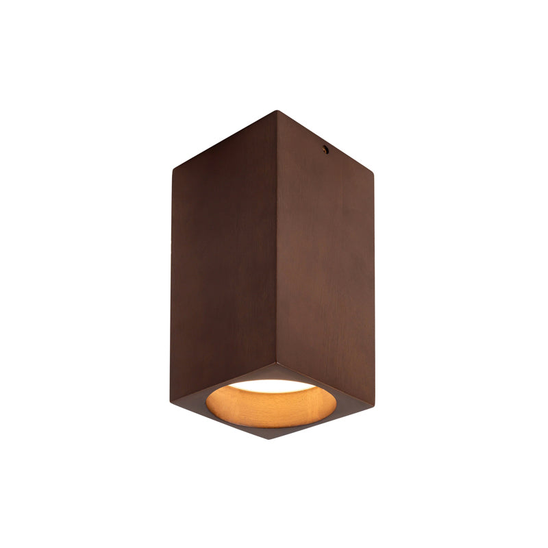 Bosco Walnut Semi-Flush Mount Large