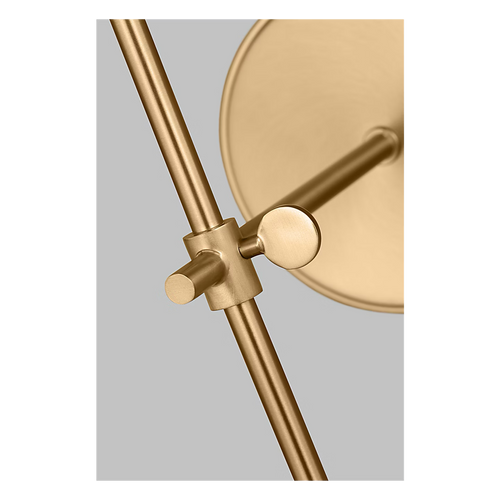 Baker 1-Light Bath Sconce Brass