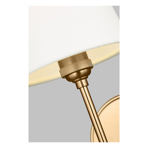Baker 1-Light Bath Sconce Brass