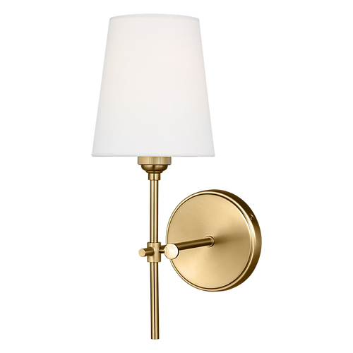 Baker 1-Light Bath Sconce Brass