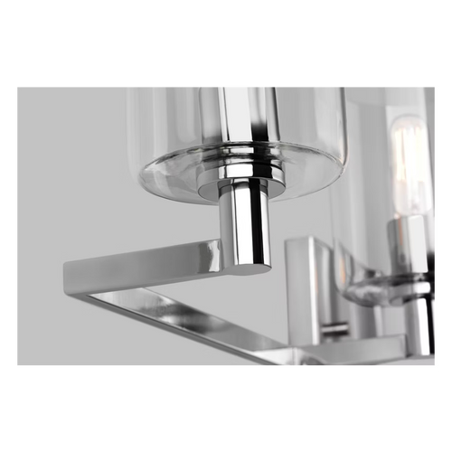 Fullton 4-Light Bath Sconce Chrome