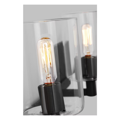 Fullton 4-Light Bath Sconce Black