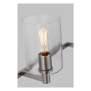 Fullton 4-Light Bath Sconce Nickel
