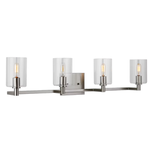 Fullton 4-Light Bath Sconce Nickel