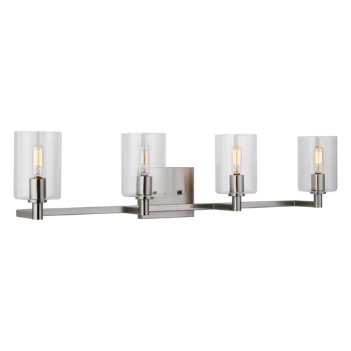 Fullton 4-Light Bath Sconce Nickel