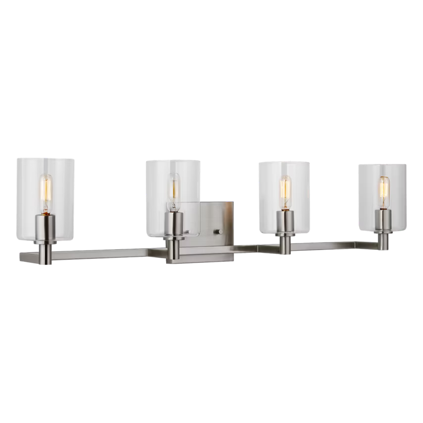 Fullton 4-Light Bath Sconce Nickel