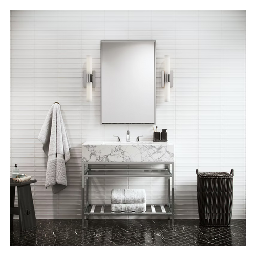 Keaton Medium Vanity Sconce Chrome