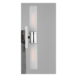 Keaton Medium Vanity Sconce Chrome