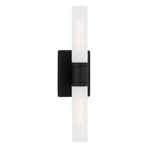 Keaton Medium Vanity Sconce Black
