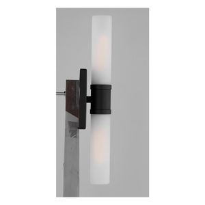 Keaton Medium Vanity Sconce Black