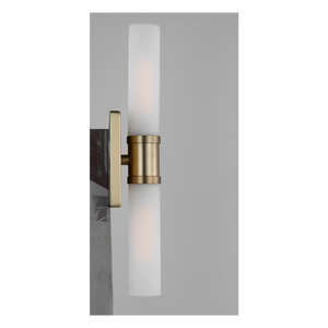 Keaton Medium Vanity Sconce Brass