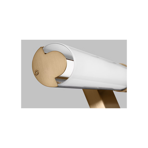 Kiel Large LED Wall / Bath Brass