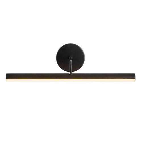 Slender Wall Picture Light Small Black