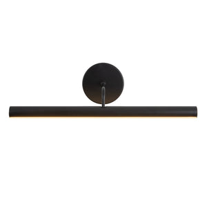 Slender Wall Picture Light Small Black
