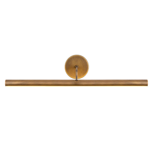 Slender Wall Picture Light Medium Brass