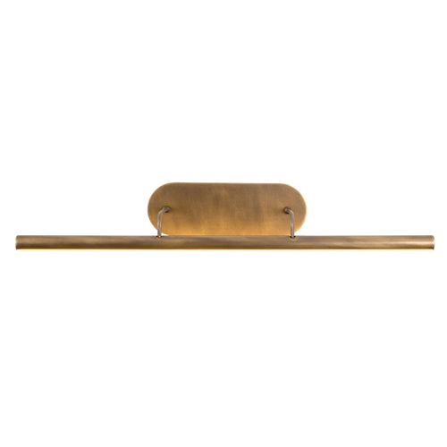Slender Wall Picture Light Large Brass