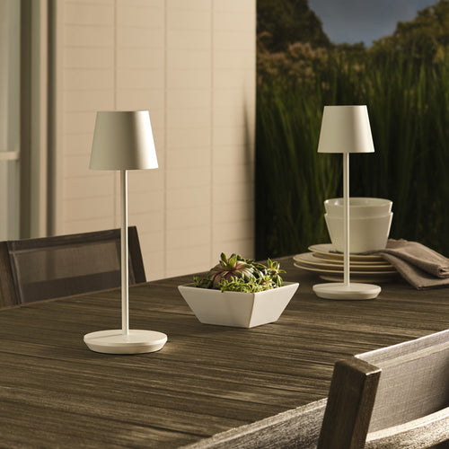 Nevis Table Lamp Blanca
