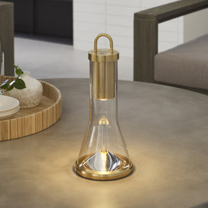 Kandella Accent Table Lamp Brass