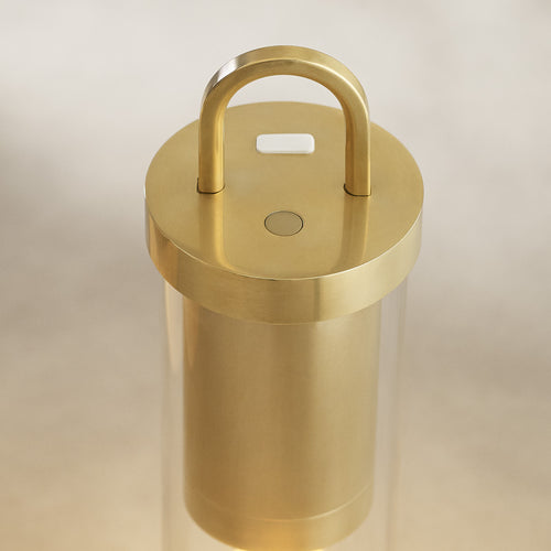 Kandella Accent Table Lamp Brass