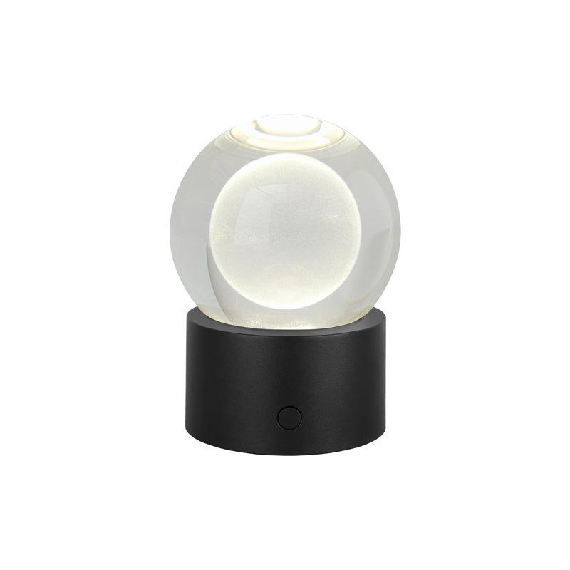 Mina Rechargeable Table Lamp Black