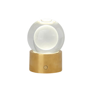 Mina Rechargeable Table Lamp Brass