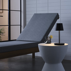 Nevis Table Lamp Short Black