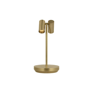 Doppia Table Lamp Brass