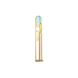 Trance Floor Lamp Brass
